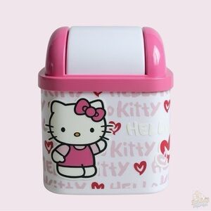 Hello Kitty Mini Desktop Trashcan – Cute & Functional